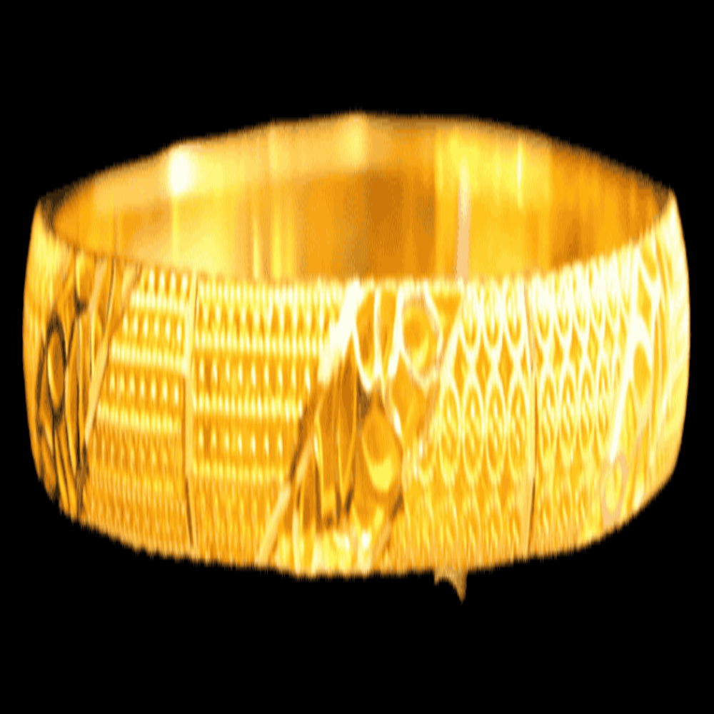 21K Gold Bangle Set OF 1 (M)